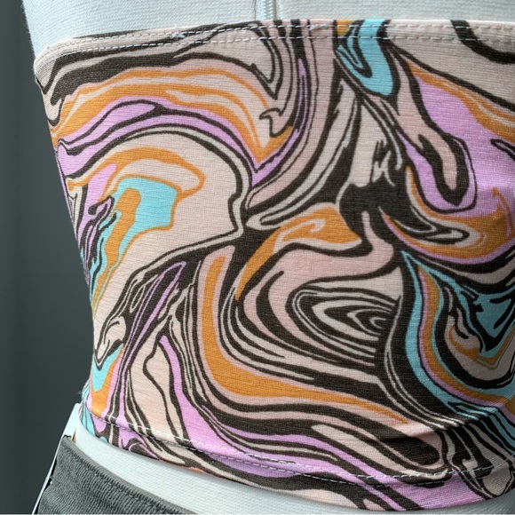 Festival Retro Halter Crop Top - Picture 7 of 16